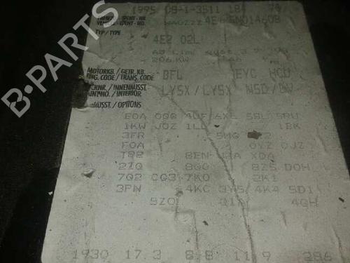 Motor techo deslizable AUDI A8 D3 (4E2, 4E8) 3.7 quattro | BP15425718M60 