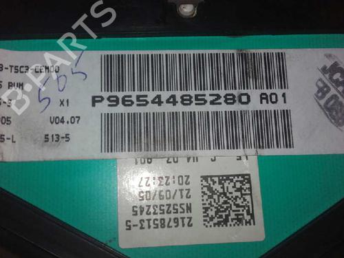 Instrument cluster PEUGEOT 307 (3A/C)  | BP15425491C47 