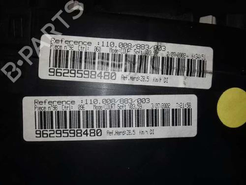 Instrument cluster PEUGEOT 607 (9D, 9U)  | BP15432964C47 