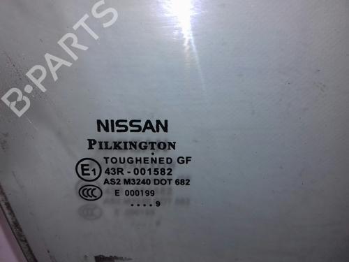 Front right door window NISSAN QASHQAI / QASHQAI +2 I (J10, NJ10, JJ10E)  | BP15444030C19 