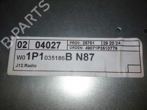 Radio SEAT LEON (1P1)  | BP24538861E6 