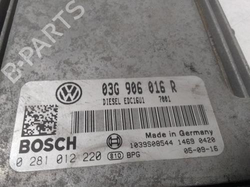 Engine control unit (ECU) VW GOLF PLUS V (5M1, 521)  | BP17704719M57 