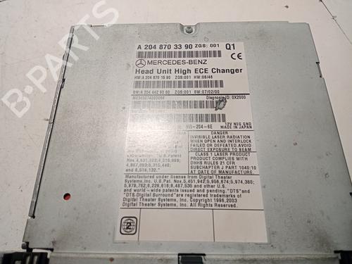 Radio MERCEDES-BENZ C-CLASS (W204) C 220 CDI (204.008) | BP16653989E6 