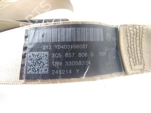 Rear right seatbelt VW PASSAT B6 (3C2)  | BP15450761I28 