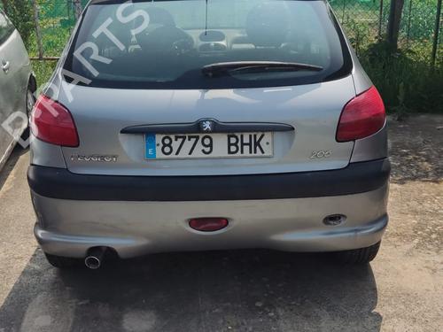 Front bumper PEUGEOT 206 Hatchback (2A/C)  | BP16566148C7 