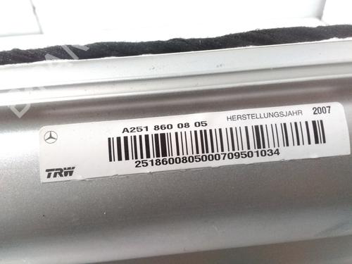 Passenger airbag MERCEDES-BENZ M-CLASS (W164) ML 320 CDI 4-matic (164.122) | BP15465794C10 