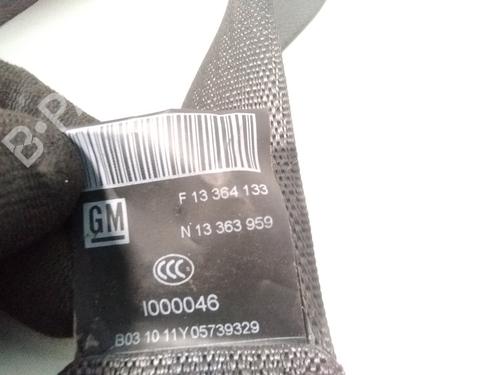 Rear right seatbelt OPEL MERIVA B MPV (S10)  | BP15455301I28 