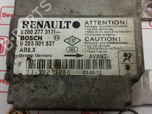 ECU airbags RENAULT CLIO II (BB_, CB_)  | BP15426429M53 