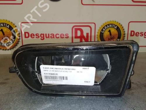 Used Right front fog light BMW 5 (E39) 530 d (193 hp) 15427670