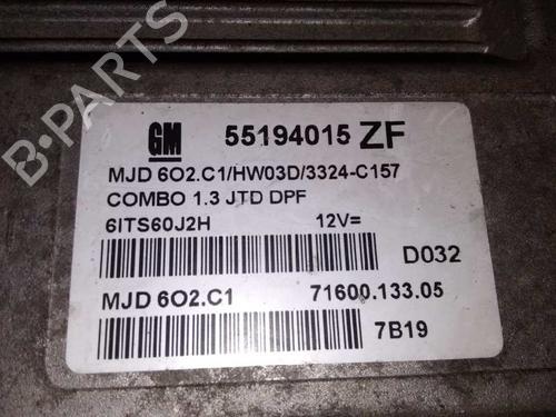 Engine control unit (ECU) OPEL COMBO Tour  | BP15428691M57 