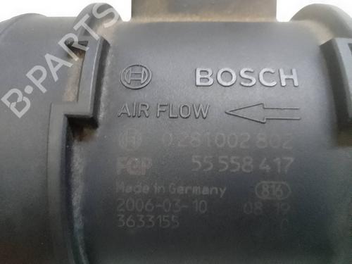 Luftmassemåler OPEL MERIVA A MPV (X03)  | BP15446222M95 