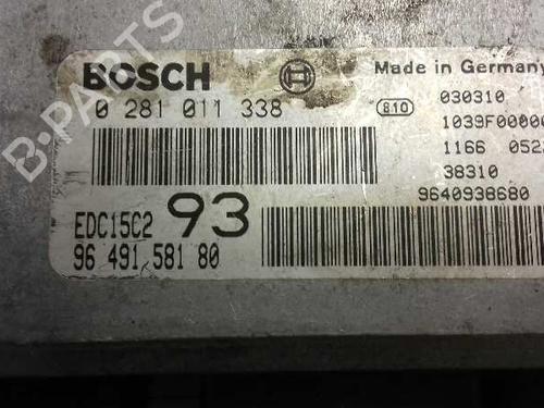 Engine control unit (ECU) PEUGEOT 406 (8B)  | BP15426478M57 