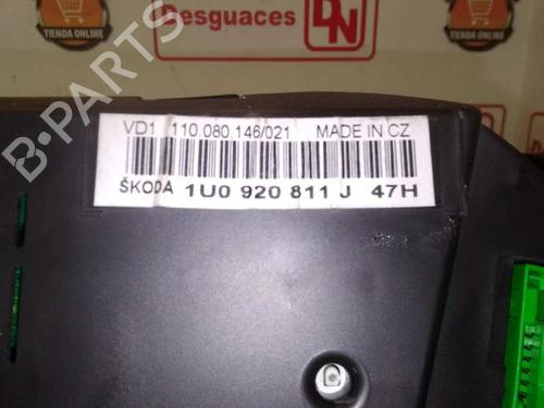 Instrument cluster SKODA OCTAVIA I (1U2)  | BP15431831C47 