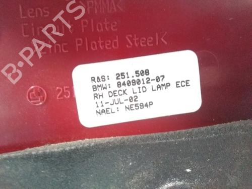 Right taillight BMW X5 (E53)  | BP15453601C35 