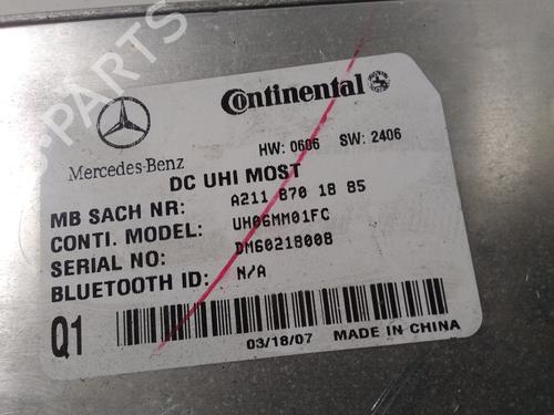 Electronic module MERCEDES-BENZ M-CLASS (W164) ML 320 CDI 4-matic (164.122) | BP15465802M83 