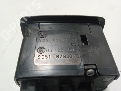Left rear window switch MERCEDES-BENZ M-CLASS (W164) ML 320 CDI 4-matic (164.122) | BP15664066I29 