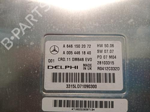 Engine control unit (ECU) MERCEDES-BENZ C-CLASS (W204) C 220 CDI (204.008) | BP16653968M57 