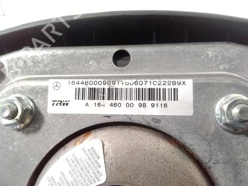 Førerens kollisjonspute MERCEDES-BENZ M-CLASS (W164) ML 320 CDI 4-matic (164.122) | BP15465740C9 