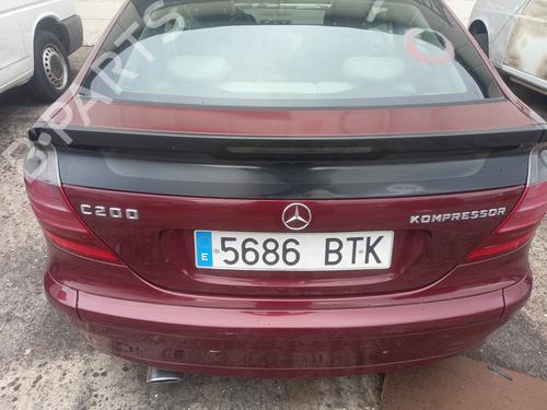 Used Tailgate MERCEDES-BENZ C-CLASS Coupe (CL203) C 200 Kompressor (203.745) (163 hp) 23133045