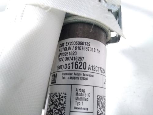 Right curtain airbag OPEL ASTRA J (P10) 1.7 CDTI (68) | BP15448665C12 