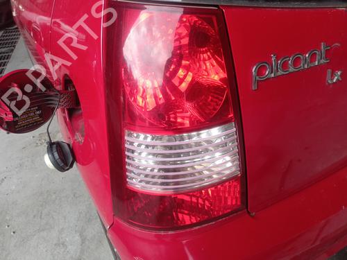 Used Left taillight KIA PICANTO I (SA) 1.1 (65 hp) 24367538