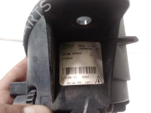 Right front fog light NISSAN QASHQAI / QASHQAI +2 I (J10, NJ10, JJ10E)  | BP18012578C31 