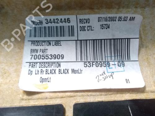 Rear left panel BMW X5 (E53)  | BP15453617C60 