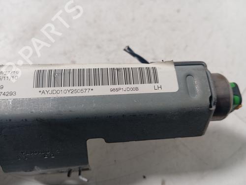 Left curtain airbag NISSAN QASHQAI / QASHQAI +2 I (J10, NJ10, JJ10E)  | BP17322314C11 