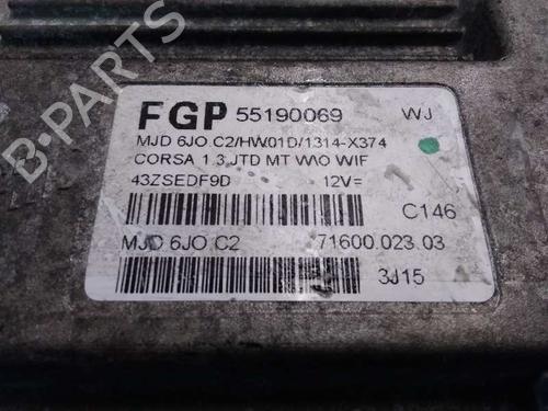Engine control unit (ECU) OPEL CORSA C (X01)  | BP15427294M57 