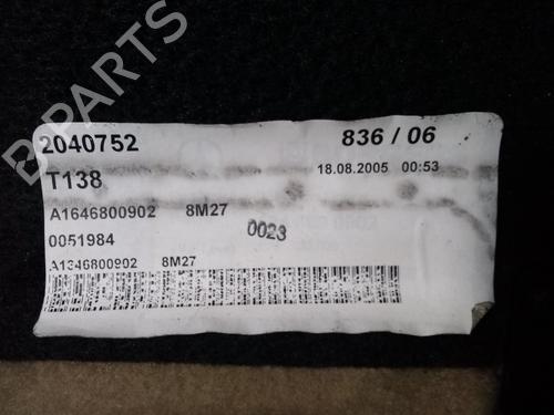 Rear parcel shelf MERCEDES-BENZ M-CLASS (W164) ML 320 CDI 4-matic (164.122) | BP15442978C85 