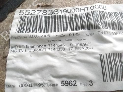 Rear left panel BMW 3 (E90) 320 d | BP15459542C60 