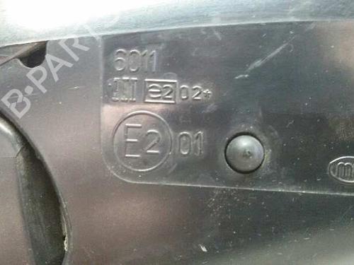 Right mirror PEUGEOT 406 (8B)  | BP15428787C27 
