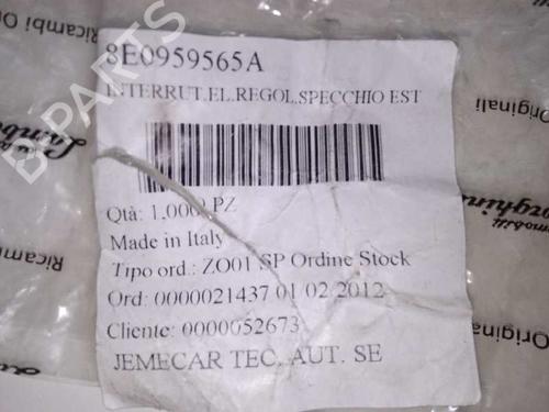 Mirror switch AUDI A4 B7 (8EC)  | BP15428609I25 