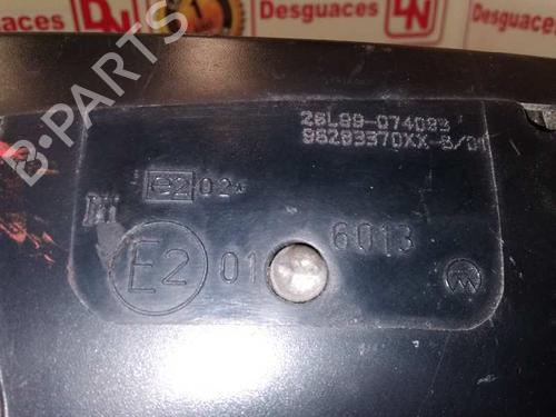 Right mirror PEUGEOT 406 (8B)  | BP15428728C27 