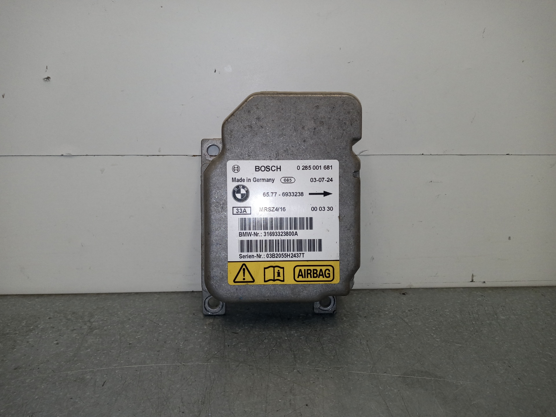 Calculateur Airbags BMW X5 (E53) 3.0 d 15437947 BParts