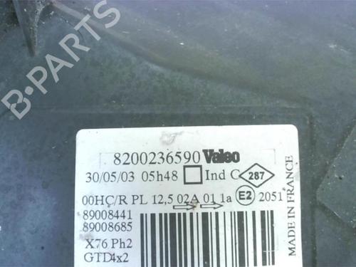 Left headlight RENAULT KANGOO (KC0/1_) 1.5 dCi (KC07) | BP24024887C28 
