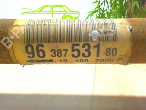 Drivaksel fortil Højre PEUGEOT 206 Hatchback (2A/C) 1.4 HDi eco 70 | BP29618779M39 