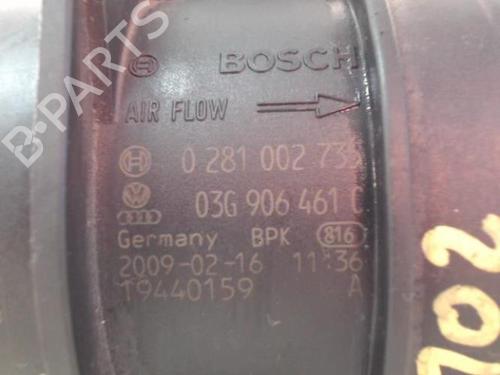Mass air flow sensor VW GOLF VI (5K1) 2.0 TDI | BP29425555M95 