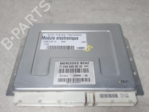 Used Control unit MERCEDES-BENZ S-CLASS (W220, V220) S 320 CDI (220.026, 220.126) (197 hp) 30807631
