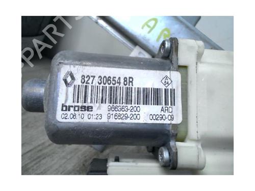 Rear right window mechanism RENAULT MEGANE III Grandtour (KZ0/1) 1.5 dCi | BP24023179C25 