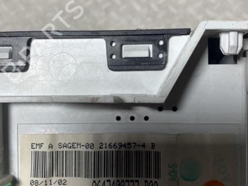 Display monitor PEUGEOT 206 Hatchback (2A/C) 1.1 i | BP29823422C48
