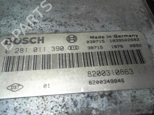 Control unit RENAULT SCÉNIC II (JM0/1_) 1.9 dCi (JM0G, JM12, JM1G, JM2C) | BP24023006M11 