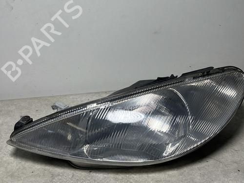 Used Left headlight PEUGEOT 206 Hatchback (2A/C) 1.4 i (75 hp) 32492773