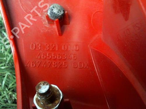 Right tailgate light ALFA ROMEO 147 (937_) 1.9 JTD 16V (937.AXG1B, 937.BXG1B) | BP25618106C80