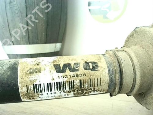 Left front driveshaft OPEL ZAFIRA / ZAFIRA FAMILY B (A05) 1.7 CDTI (M75) | BP25751014M38 