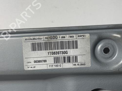 Rear right window mechanism VW TOURAN (1T1, 1T2) 2.0 TDI | BP29827606C25 