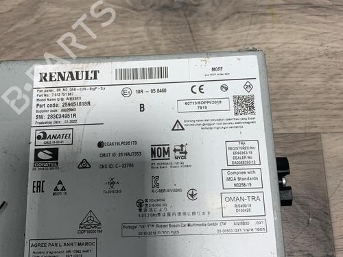 Radio RENAULT CLIO V (B7_) 1.0 TCe 90 (B7MT) | BP39467081E6  - Image 5
