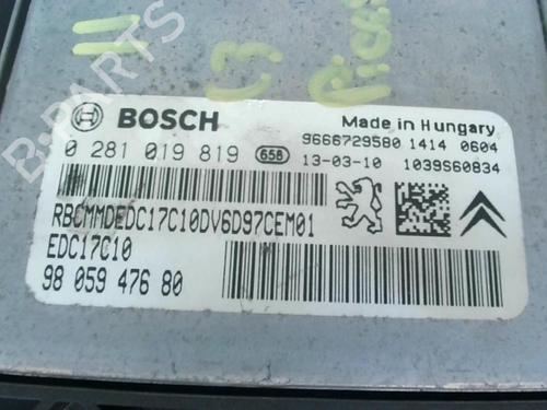 Control unit CITROËN C3 Picasso (SH_) 1.6 HDI 90 | BP25993701M11
