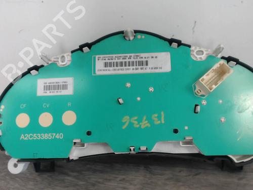 Instrument cluster CITROËN C3 II (SC_) 1.4 HDi 70 (SC8HZC, SC8HR0, SC8HP4) | BP25702293C47
