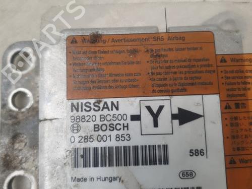 ECU airbags NISSAN MICRA III (K12) 1.2 16V | BP28118638M53 